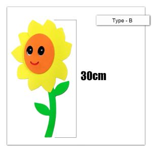 【Fast Shipping】 3D Foam Craft Cartoon Blackboard Wall Decor with Removable Wall Stickers for Classroom School Home