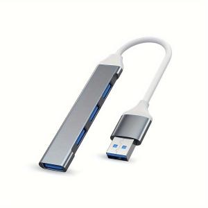 4-in-1 USB C Hub Quad-Port High-Speed 5V Power Mode Universally Compatible with Pro Mini iMac Surface Pro XPS PC Flash Drives Zweicx