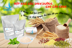 Bột ngũ cốc dinh dưỡng cao cấp Sora