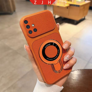 Suitable For Samsung A51 4G Phone Case New With Magnetic Suction U Shield Folding Bracket And Shockproof Large Frame Casing
