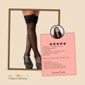 Stoking Impor High Thigh Premium Stocking Wanita Cantik Brown. 