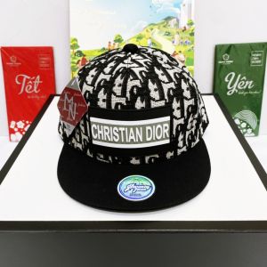 Mũ Snapback Cho Bé Từ 3 Tuổi -5 Tuổi In Hoa Văn D.i.O.R Phong Cách HitHop.