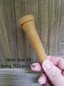 Combo Núm cao su hàng nội địa Trung và hàng Cao cấp vặt lông gà vịt Size 19 100% chuyên dùng vặt công nghiệp siêu bền