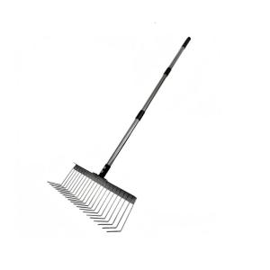 Rustproof Steel Rakes Easy Assembly Design For Quick Setups In Lawn Care Pet Waste Management Cleaning Tasks Tool