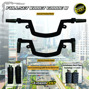 Footstep / Pijakan kaki depan Honda Stylo ABS CBS 160cc All New model slim flatbar solid