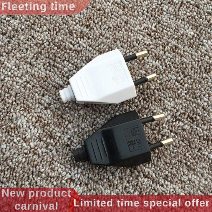 fleeting-time-rewireable-extension-cord-connector-2-pin-eu-european-us