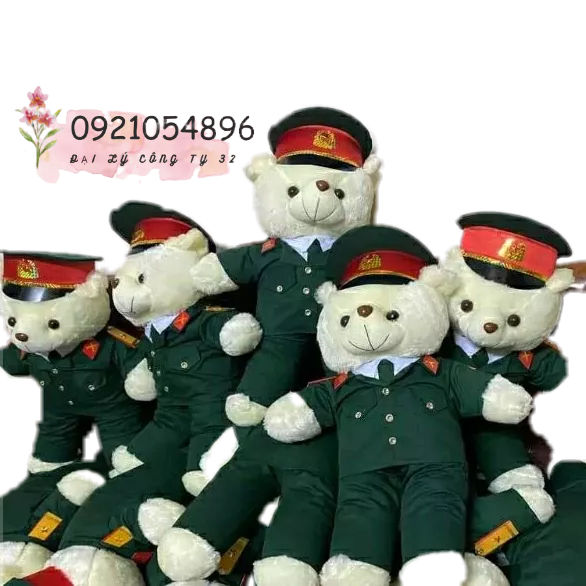 Gấu bông Quân đội Bô đội Luc quân 55cm | Lazada.vn