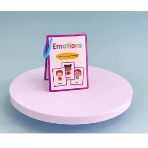 บัตรคำศัพท์ความรู้ความเข้าใจทางอารมณ์สำหรับเด็ก Emotion บัตรคำศัพท์ ของเล่นการศึกษา บัตรการเรียนรู้