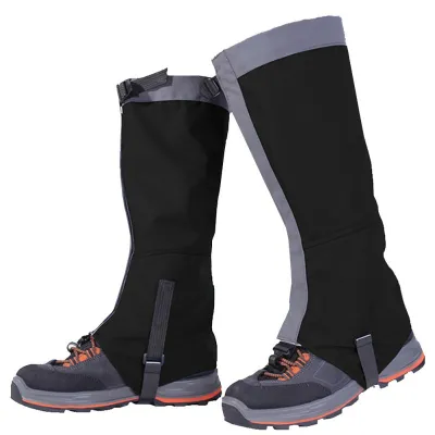 【Limited Time Only】 Waterproof Hiking Leg Gaiters Outdoor Snow Skiing Shoes Cover Leg Warmers Camping Trekking Hunting Sports Snake Boot