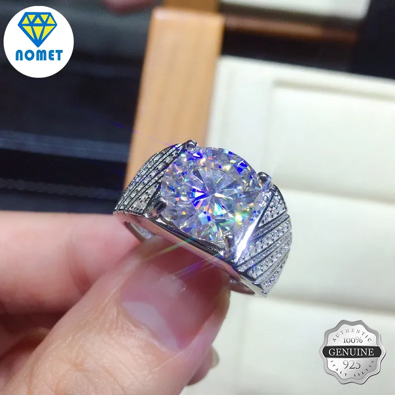 Business Noble Men's Carat Diamond Ring Adjustable Ring Hot Selling Worth  Buy ！！！