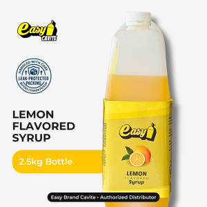 Easy Brand Lemon Syrup 2.5kg - Fruit Flavor for Milk Tea Shakes Slush & Frappe [On Hand / Fast Ship]