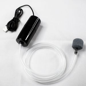 【SG SELLER】Aquarium Fish Tank USB Oxygen Air Pump Mute Energy Saving Supplies Portable Mini Aquatic Terrarium Fish Tank Accessories