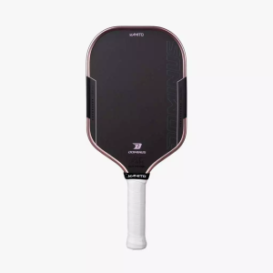 [CHÍNH HÃNG CÔNG TY] Vợt Pickleball Kamito DOMINUS Carbon Toray T700 bản 16mm độ nhám cao tạo xoáy tốt (Hồng Ánh Kim)