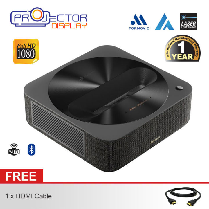 Smart Projector R1 Fengmi Formovie R1 Nano 1080p Full-HD Ultra Short Throw Laser-TV ...