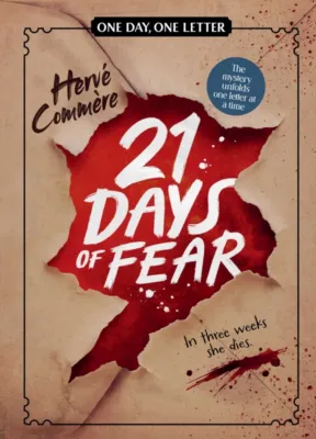 21 Days of Fear: One Day One Letter by Herve Commere (US edition paperback)