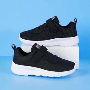 Sepatu Sekolah Anak Tk SD Smp Spatu Sneakers Hitam