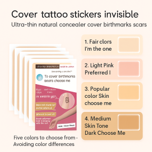 Japanese Tattoo Cover-up Stickers Long-lasting And Non-falling Light Tattoo Stickers Covering Birthmarks
