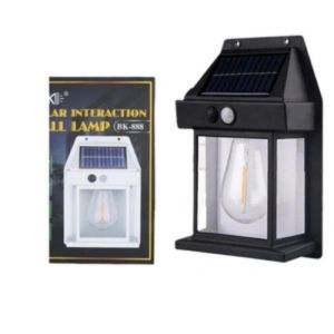 Solar Outdoor Lamp Wall Light Body Sensing Night Bulb Three-mode Tungsten Wall Light Garden Villa Co