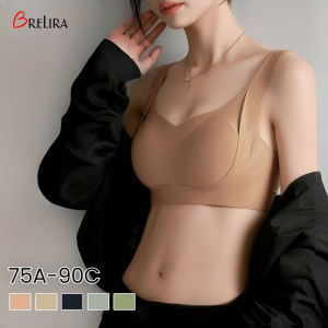 【SINGABRALETTE】Big Breasts Minimizer Bra Anti-Sagging Wireless Support Seamless Full Cup Zero Feeling Comfort Breathable Gather Women Underwear