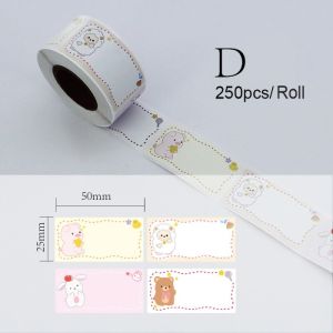 Sticker Label Nama Buku Tag Jar Toples 25 x 5 cm (1 roll / ±250 pcs)