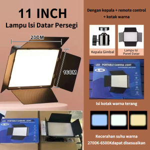 12 inci Baffle persegi mengisi cahaya cahaya kecantikan langsung fotografi fotografi potret pencahayaan kontur cahaya rambut Lampu Foto LED Video Light