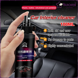 Suomi Old Car To New Car Interior Cleaner For Car Cleaning Upholstery Detailer Dashboard Leather 100ml