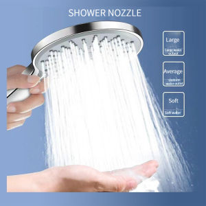 Pressurized Shower Removable Handheld rain shower Head High Pressure Showerhead Set Large Panel Bathroom rotary adjustment 5 Mode Shower head Water Saving Multifunction anti-drop and durable