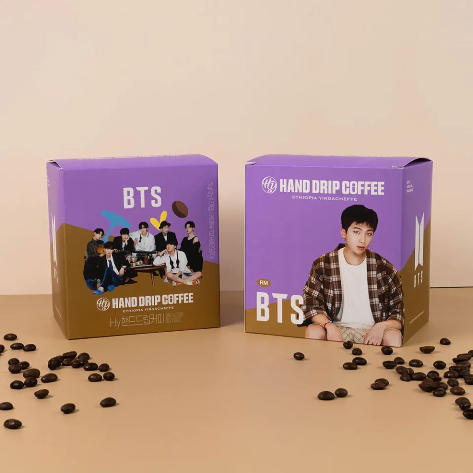 BTS LIMITED EDITION HY HEALTH & BEAUTY HAND DRIP COFFEE 70G