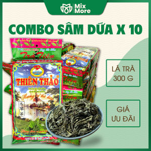 Combo 10 gói trà sâm dứa Thiên Thảo Đà Lạt Lâm Đồng lᴏại 1 giá tiết kiệm chuyên dùng cho quán cà phê quán ăn trà miền nam được ưa chuộng Mixmore