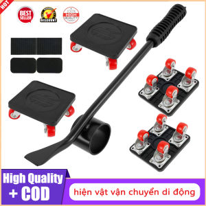 ⭐️【Chất Lượng Cao】⭐️bộ Dụng Cụ Di Chuyển Đồ Nội Thất Dụng Cụ Nâng Đồ Nội Thất Hạng Nặng Dụng Cụ Vận Chuyển Dụng Cụ Nâng Vận Chuyển Bánh Xe Di Chuyển Vật Nặng Thanh Lăn Dụng Cụ Cầm Tay