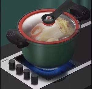 Steel Pressure Cooker Non-Stick Cooker Cooking Vegetables Micro Pressure Cooker Micro pressure cooker Non-stick pan