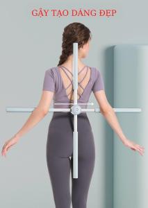 Gậy nắn chỉnh cột sống gậy tập eo thon dáng đẹp Gậy Tập Yoga Định Hình Tư Thế Lưng Vai Chống Gù Lưng Bằng Thép Không Gỉ Cải Thiện Vóc Dáng Cho Dân Văn Phòng - Lazada