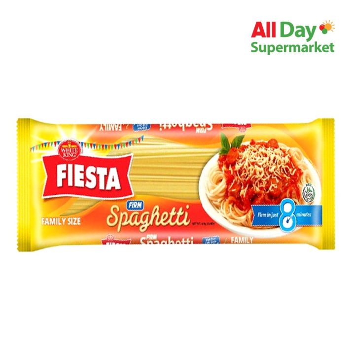 White King Fiesta Spaghetti Family Size 400G Lazada PH