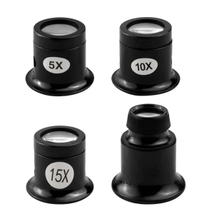 Jewelers Loupe Portable Monocular Magnifier Magnifying Glass Tool For Clock Maintenance Craftsmen And Hobbyists