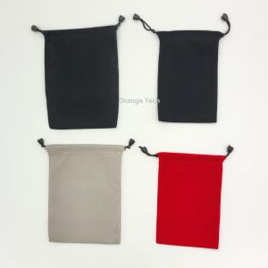 Universal Mobile Phone Powerbank Soft Cloth Pouch Bag Gadget Camera Pouch Case Cover with tighten rope Ready Stock KL MN01