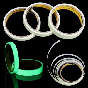 5M Fluorescent Stickers Tape Green Luminous Tape Staircase Fire Warning Glow in the Dark Can Be Cut Night Light Strip Wall