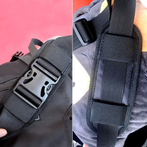 [haoh] 1Pc Detachable Shoulder Strap Pad Cushion For Backpack Shoulder Bag Decompression Non Slip Shoulder Strap Pad Bags Accessories