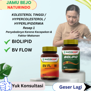 Biolipid Obat Herbal Mengatasi Kolesterol Kesemutan Lemak Jahat Dan Asam Urat Paling Ampuh Naturindo