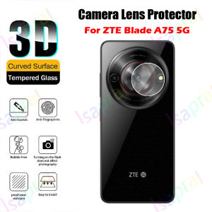 ZTE Blade A75 5G Camera Lens Protector Tempered Glass Lens Cover Ultra-thin HD Transparent 3D Curved Lens Protective Film