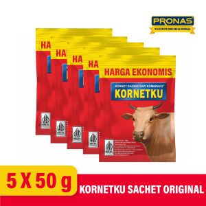 KORNETKU Kornet Sapi Sachet Original 50 g Bundling 5 pcs