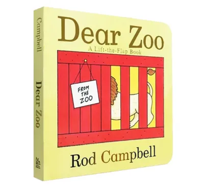 Dear Zoo 进口英文原版绘本0 1 2 3岁 亲爱的动物园 立体翻翻书纸板书 国外经典 吴敏兰书英文书单读物 常青藤爸爸英语启蒙 亲子读物