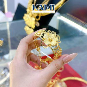 {loại 1} Vòng tay hoa mai 5 cánh rỗng cho cô dâu ngày cưới Kami trang sức sỉ VHS67V