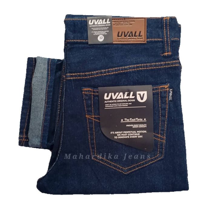 Uvall%20Celana%20Jeans%20Denim%20Panjang%20Pria%20Jumbo%20Standar%20Reguler%20Fit%20Cowok%20Hitam%20Pekat%20-%20Image%208