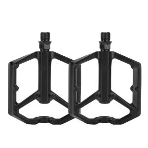 Nonslip Road Bicycles Pedals Mountain Bicycles Pedals Aluminum Alloy Pedals 2 Bearings Wide Flat Cycling Pedals