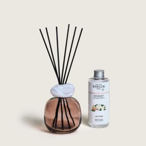 Maison Berger Paris Mineral Prune Reed Diffuser Set with Lady Flower Refill