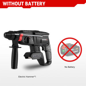 26MM Brushless Electric Hammer Electric Pick Impact Drill Multi-function Cordless Rotary Tool For Makita 18V Battery