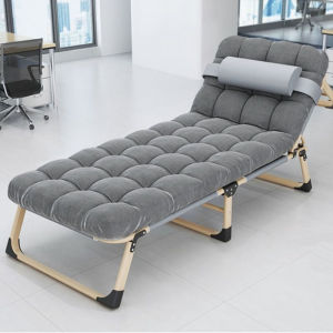 Folding bed single heavy Duty Portable Outdoor Foldable Bed Office Nap Bed Folding Bed with Foam Adjustable Folding Bed Waterproof Bed Camping Bed Home Sofa Bed