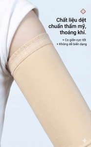 Gen Nịt Bắp Tay Định Hình Cao Cấp Phục Co Giãn Đa Chiều Giúp Làm Thon Bắp Tay Tự Nhiên