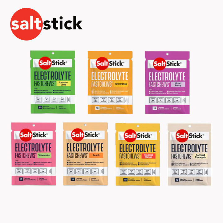 SaltStick FastChews Electrolytes Salt Tablets for Runners and