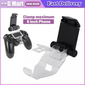 ⭐️【Local Warehouse】martphone Clamp/Game Clip Fit For PS4 Controller Mobile Phone Holder For ps4 Gamepad Joypad PUBG Holder Mount Bracket Stand